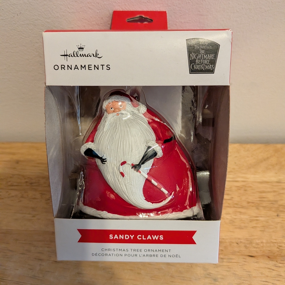 Hallmark Red Sandy Claws Ornament